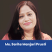 Srusti Academy of Management, Faculty-In-Charge (Training and Placement): Ms. Sarita Manjari Prusti Interview